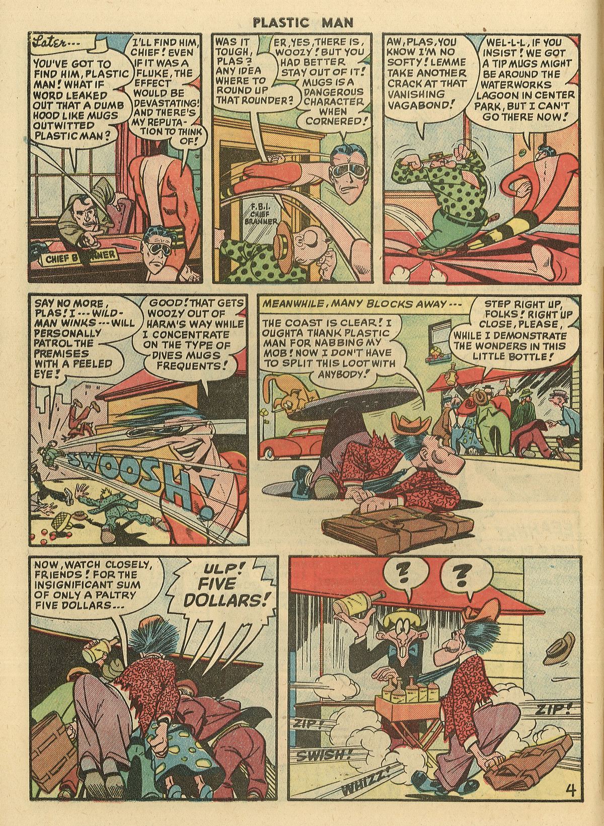 Plastic Man (1943) issue 22 - Page 6