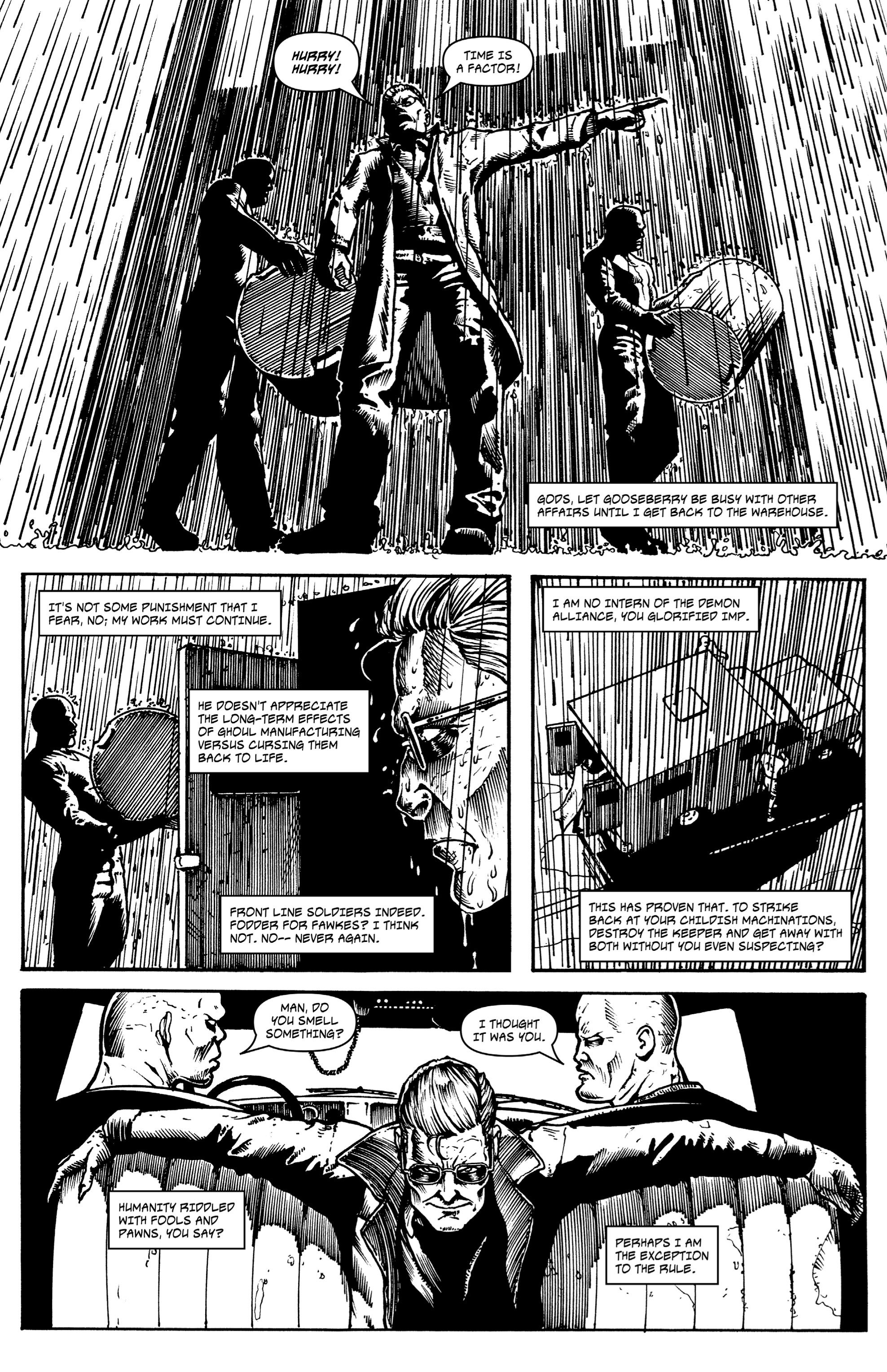 Read online Lucifer Fawkes: Blood Flow comic -  Issue # Full - 21