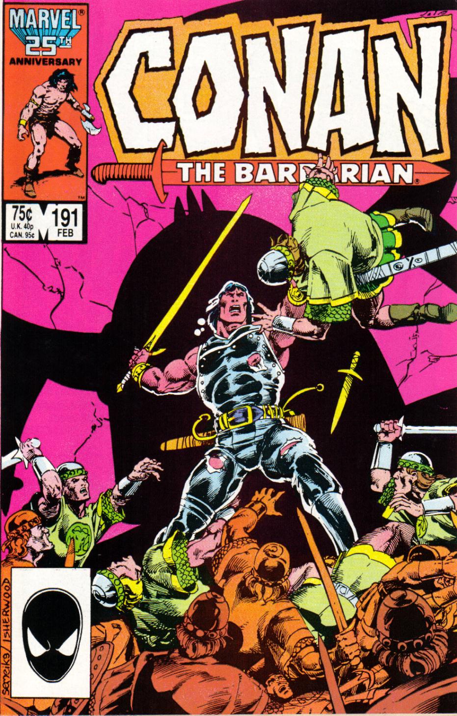 Read online Conan the Barbarian (1970) comic -  Issue #191 - 1