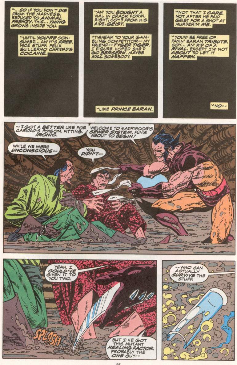 Read online Wolverine (1988) comic -  Issue #23 - 20