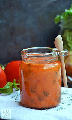 Tomato Vinaigrette Dressing | by Life Tastes Good