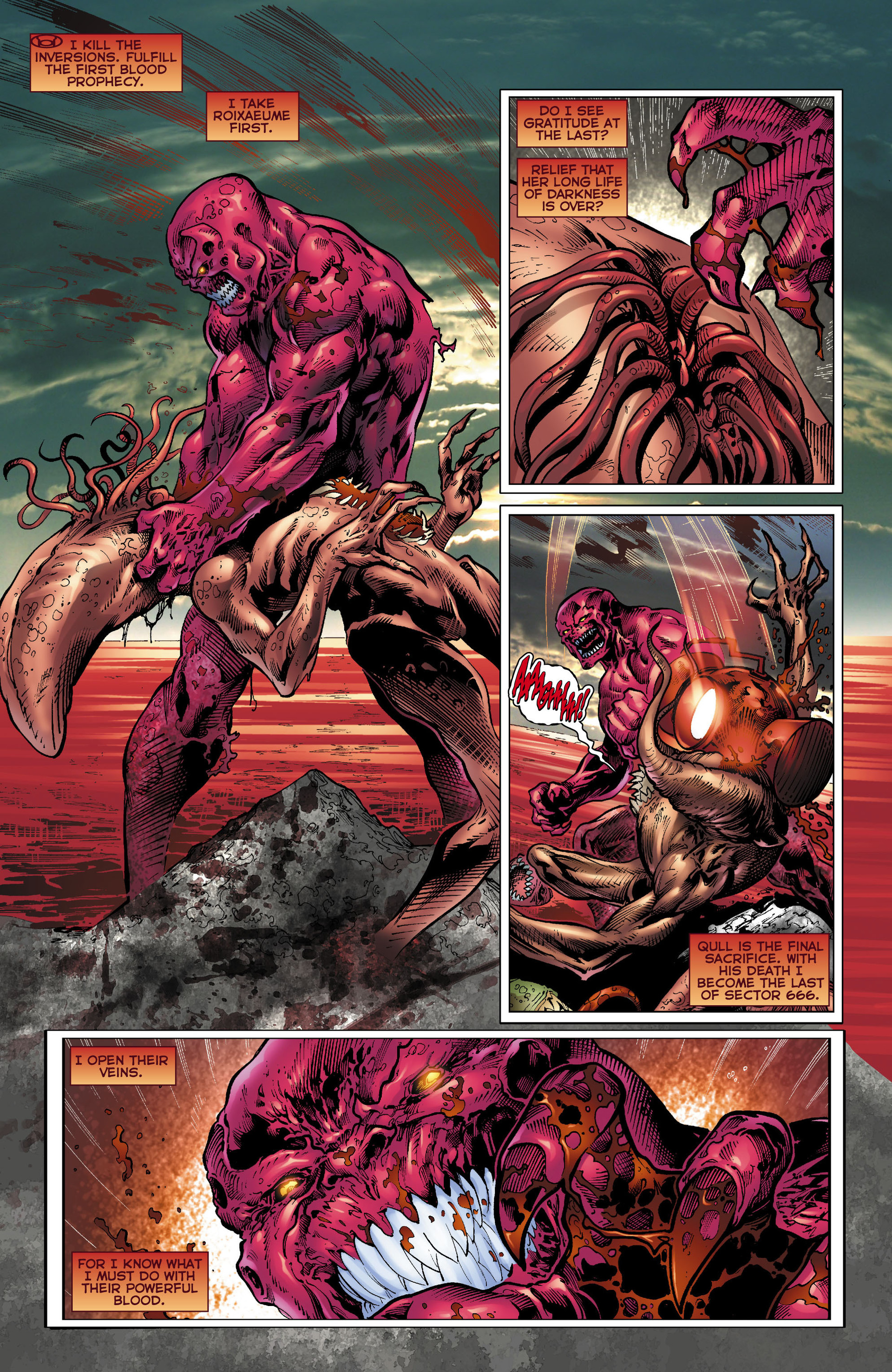 Read online Red Lanterns comic -  Issue #0 - 18