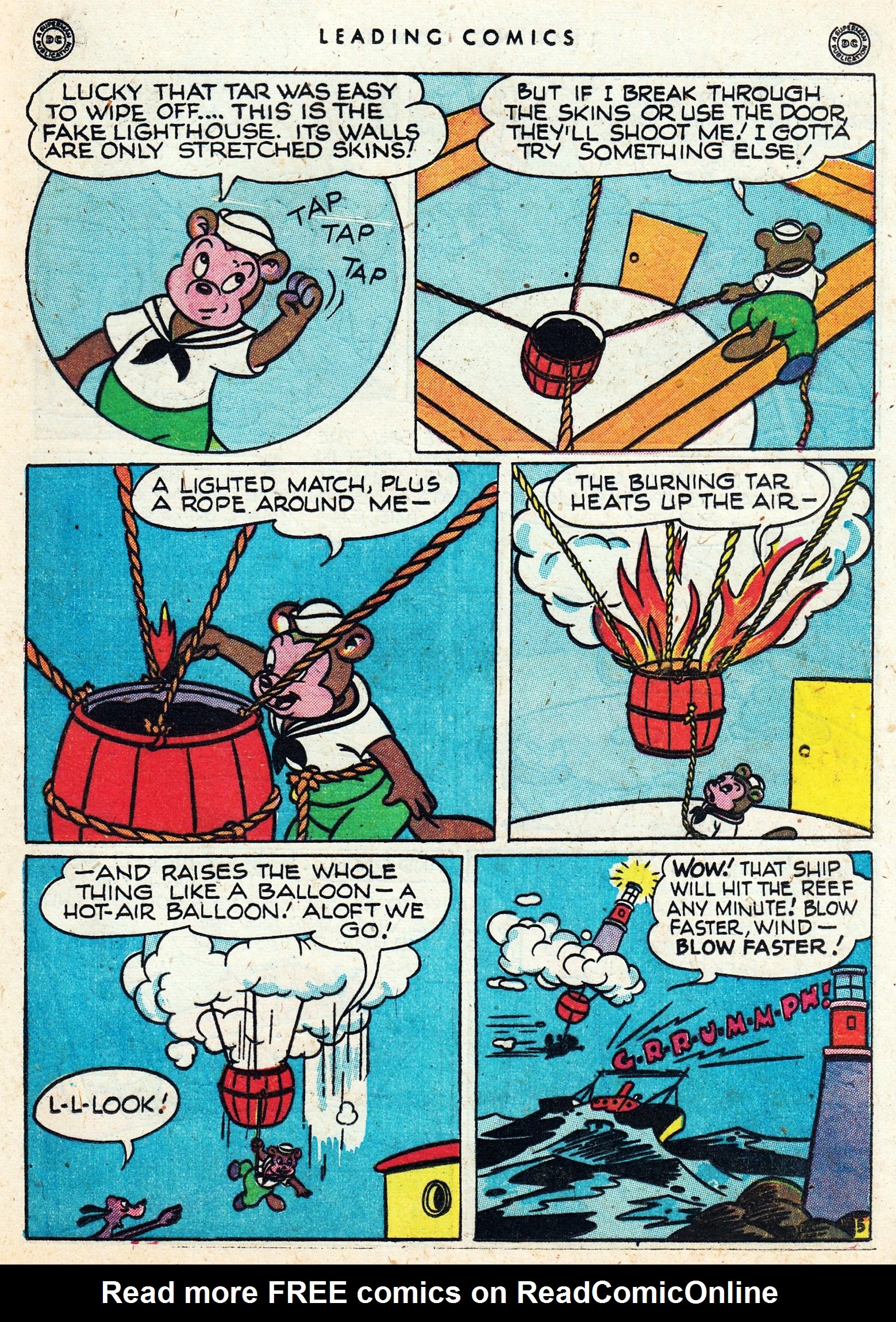 Read online Leading Comics comic -  Issue #24 - 37