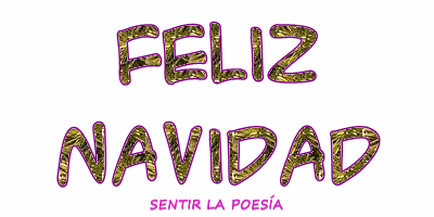 FELIZ NAVIDAD SENTIR LA POESÍA