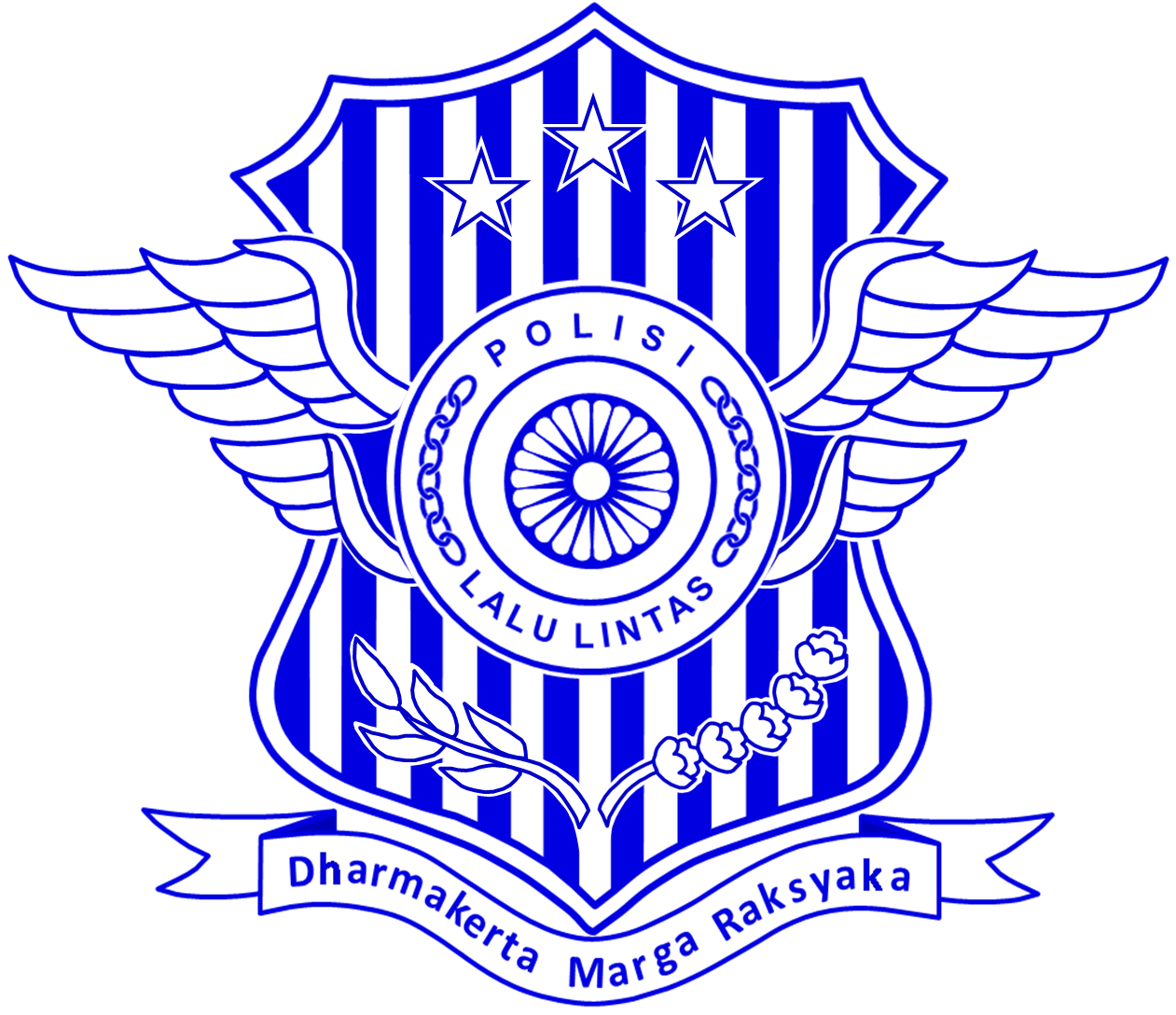 LAMBANG POLANTAS Banjar Traffic Accidents Unit