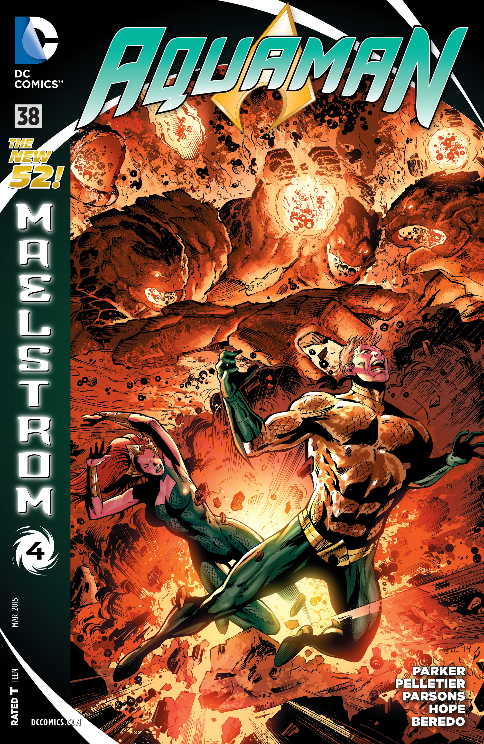 Read online Aquaman (2011) comic -  Issue #38 - 1