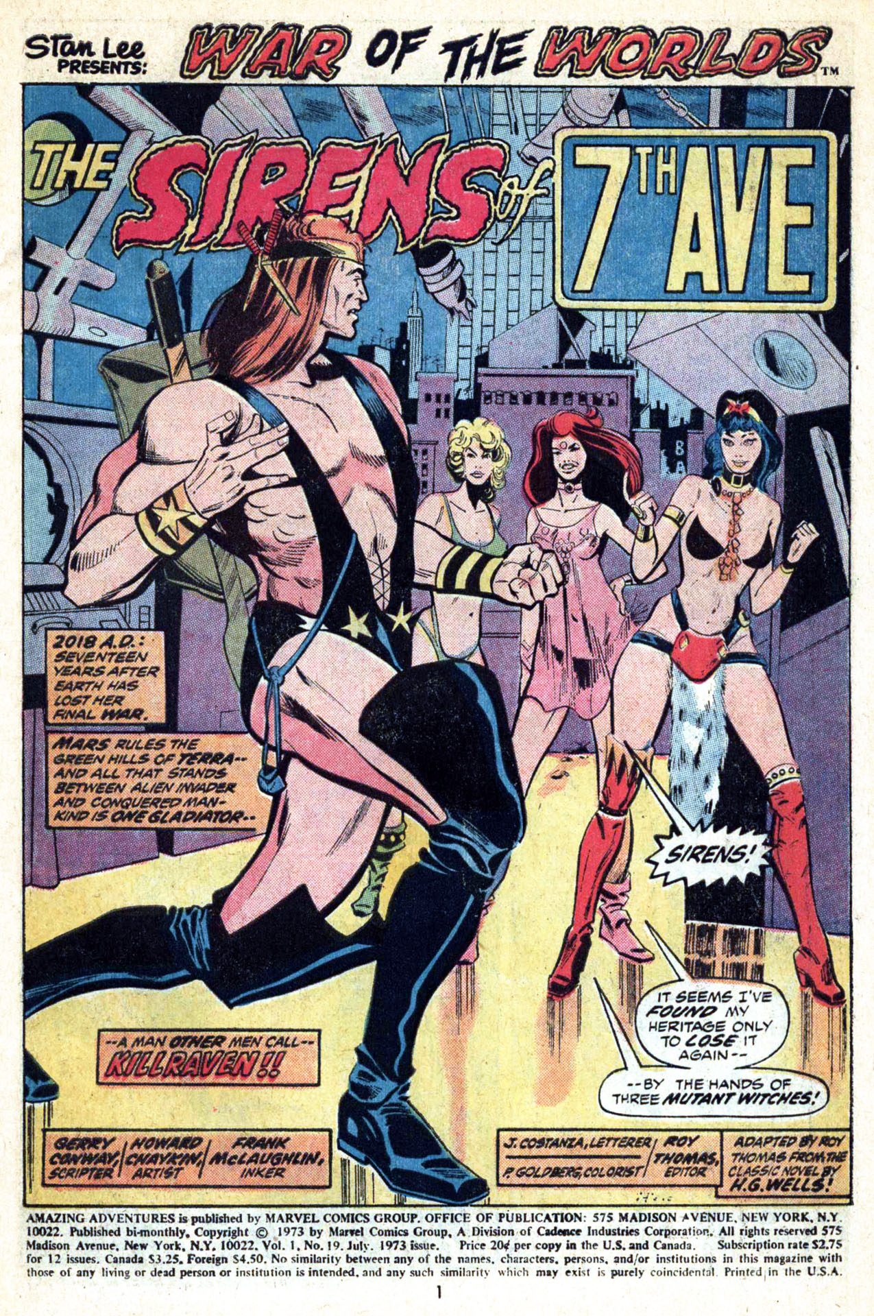 Amazing Adventures (1970) Issue #19 #19 - English 3