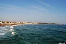 Vista playa Santander