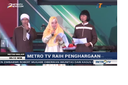 MetroTV dan Detik Menyabet Penghargaan Media Massa Islami. Netizen Geger...!!!