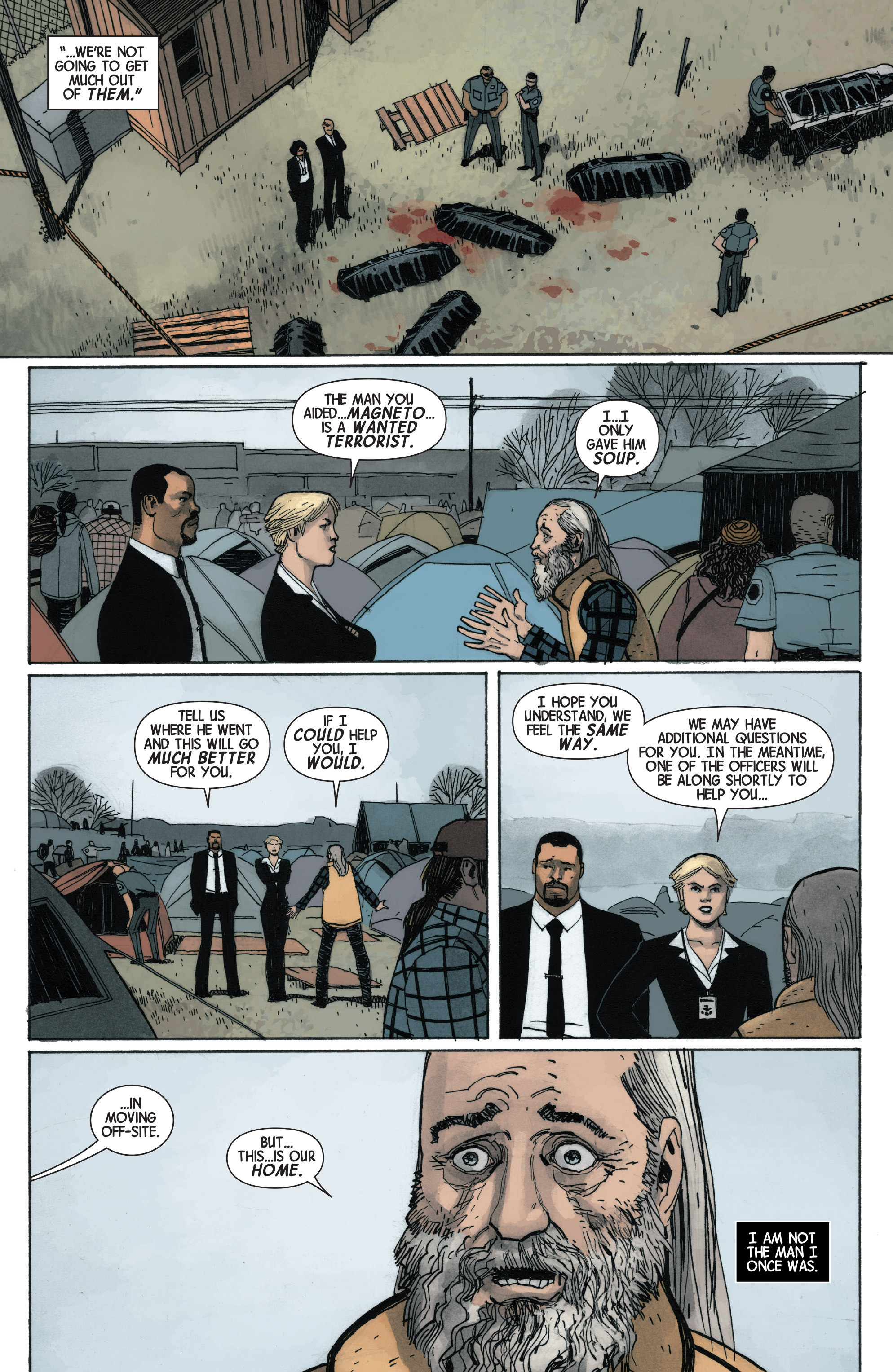 Read online Magneto comic -  Issue #3 - 4