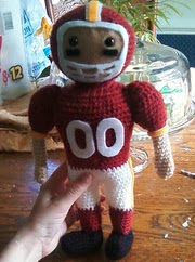 PATRON GRATIS MUÑECO FUTBOLISTA AMIGURUMI