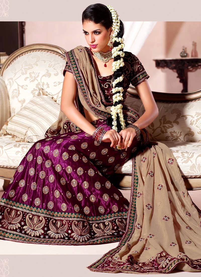 Indian Bridal dress collection saree lehenga - Neeshu.com