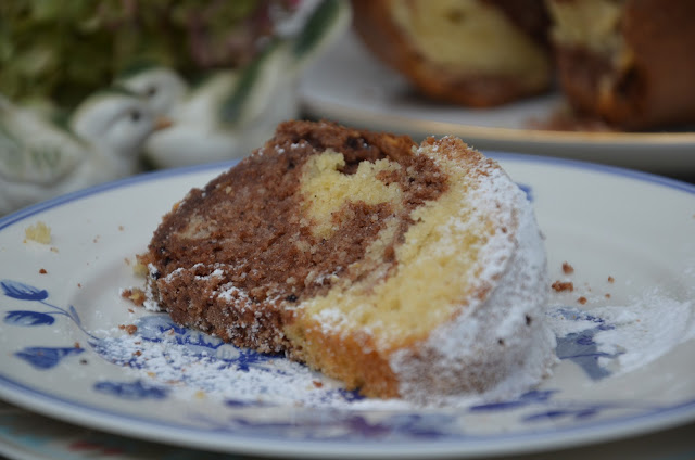 Luftiger Marmorkuchen