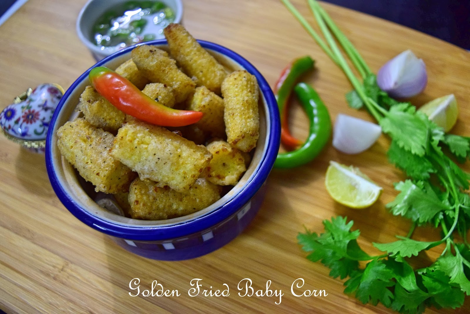 Veggiesome Golden fried baby corn