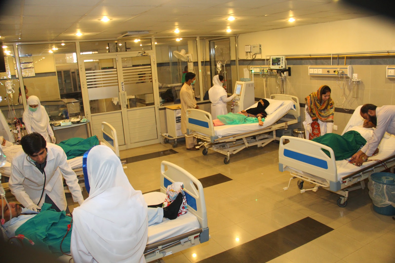 The Rawalians Renal Dialysis Center at Holy Family Hospital, Rawalpindi, Pakistan