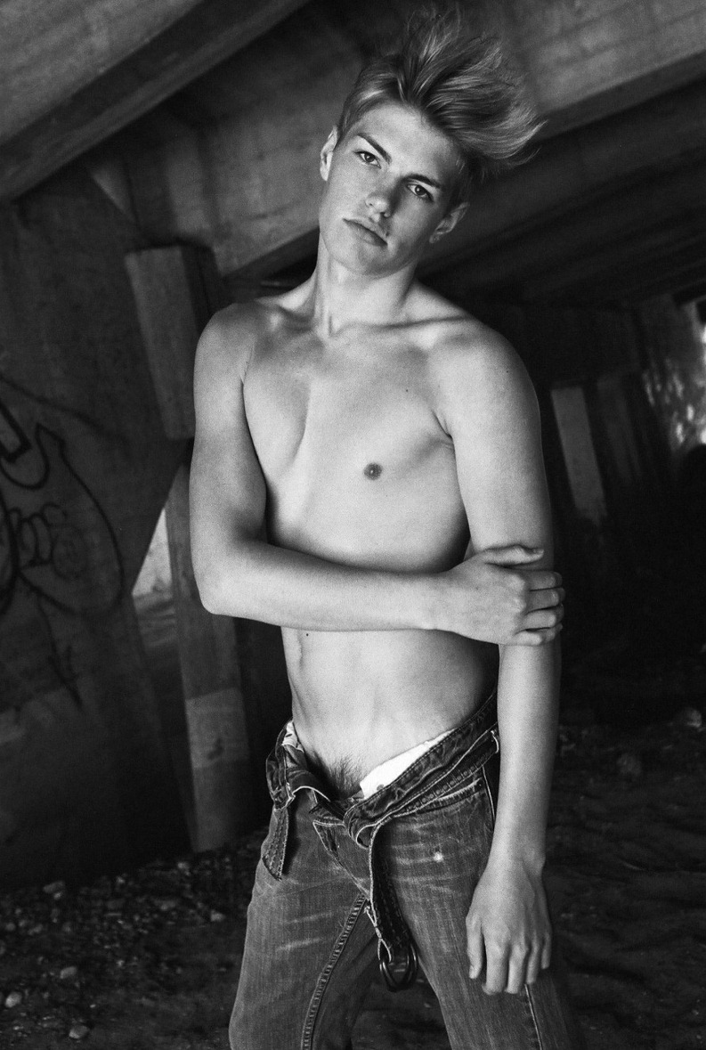 Zander is a 20 years old English model, there is something about him that m...