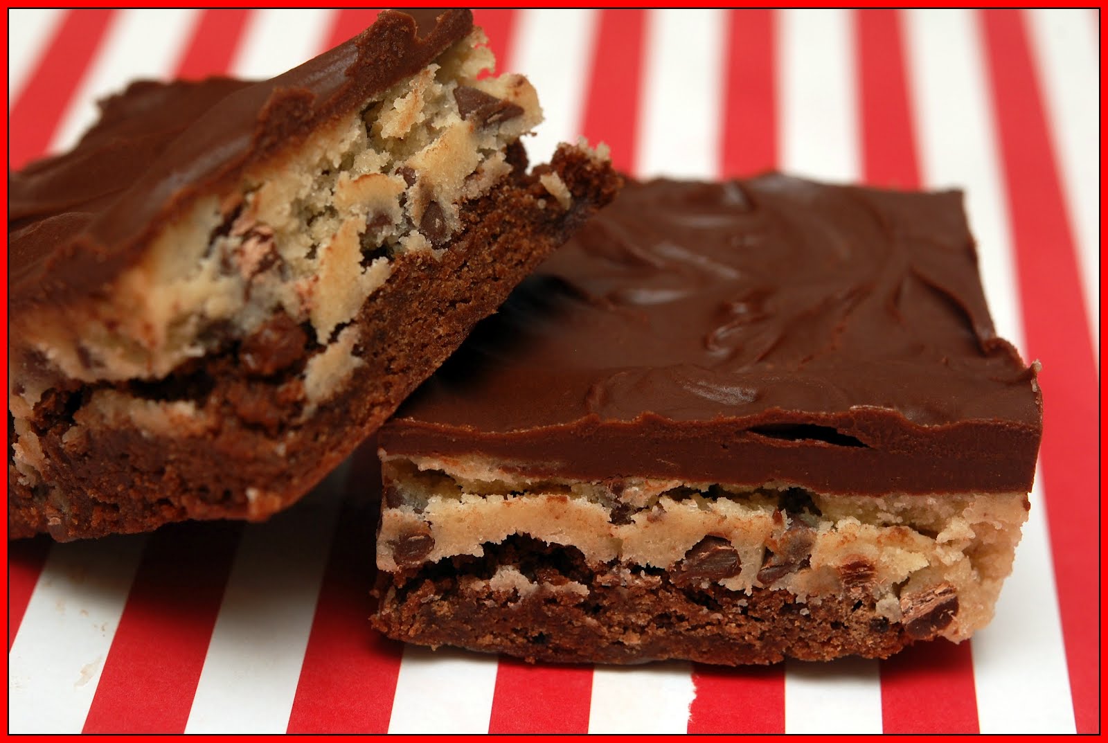 Hugs & CookiesXOXO COOKIE DOUGH BROWNIE BARS