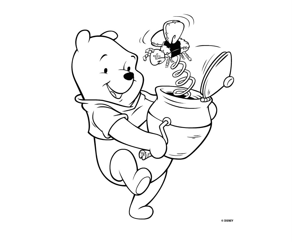 Notícias Ponto Com Desenhos Do Ursinho Pooh Para Colorir E Imprimir