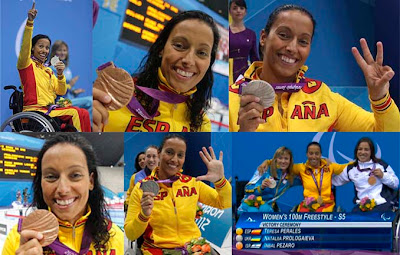 Perales logra ocho medallas en Londres 2012