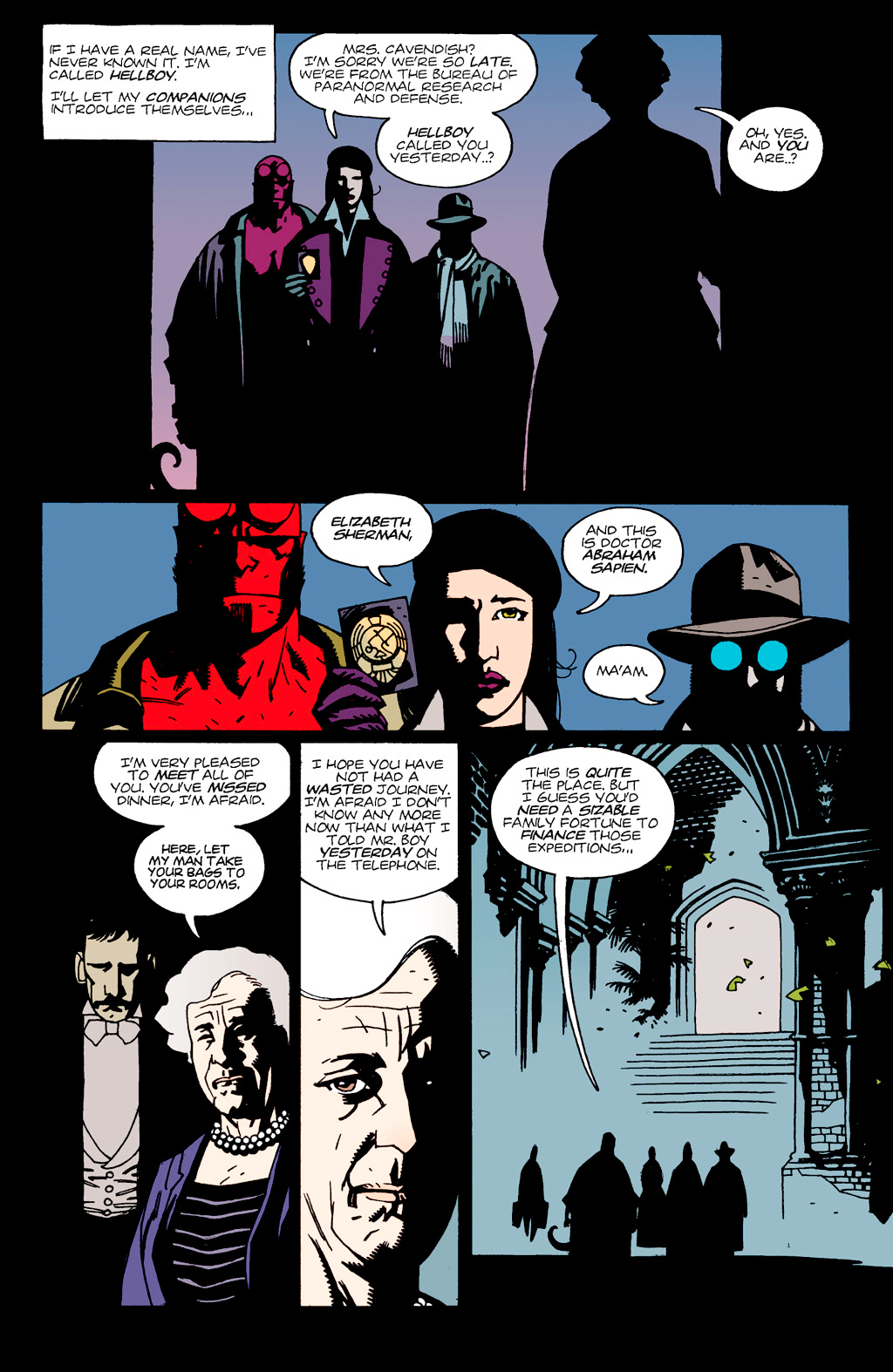 Read online Hellboy: Seed of Destruction comic -  Issue #2 - 4