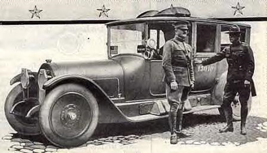 1919 LOCOMOBILE LIMO-STAFF CAR (JOHN J. PERSHING)