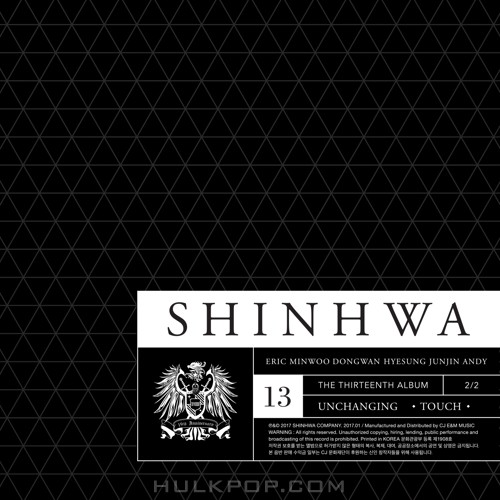 SHINHWA – 13TH UNCHANGING – TOUCH