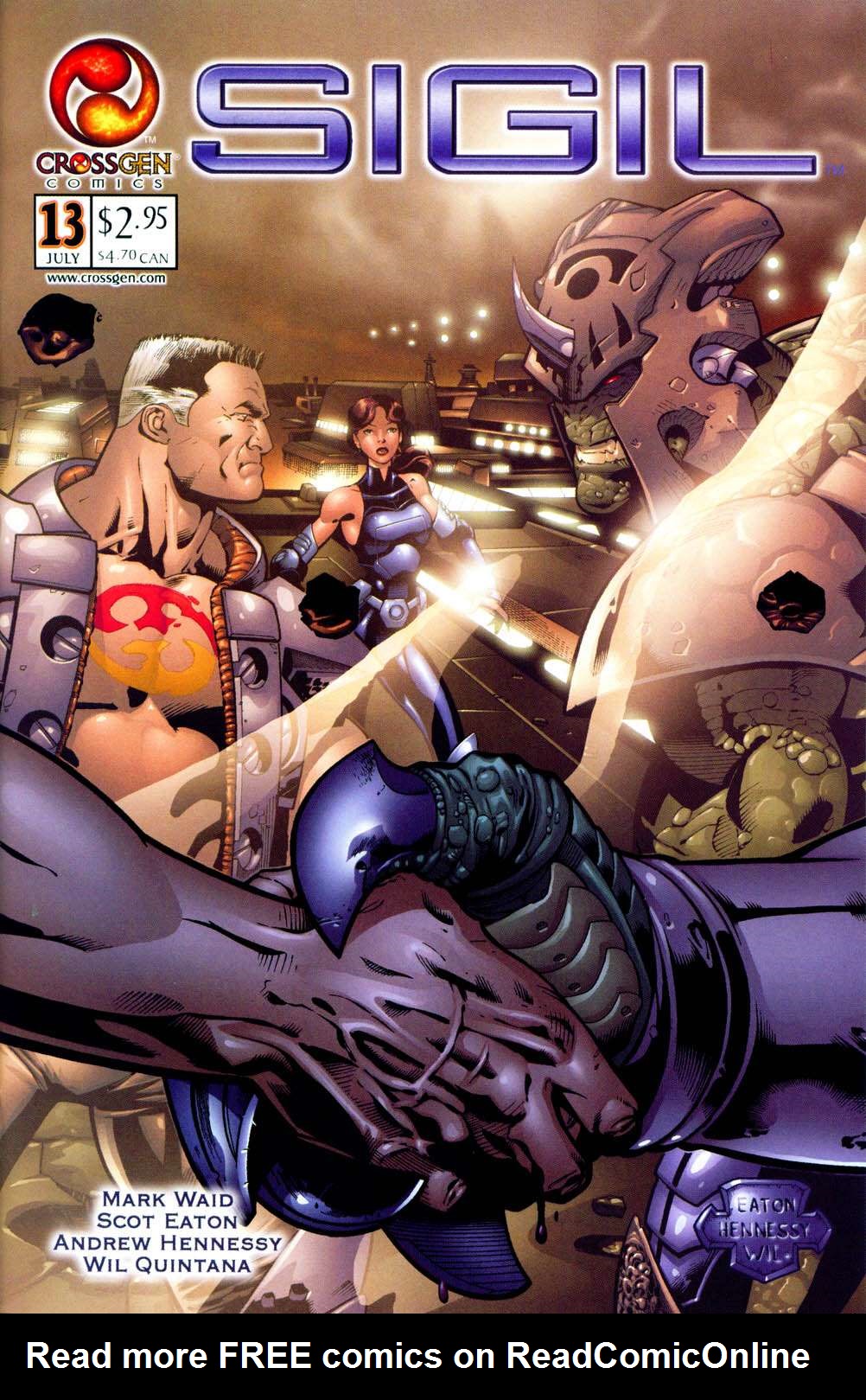 Read online Sigil (2000) comic - Issue #13 - 1