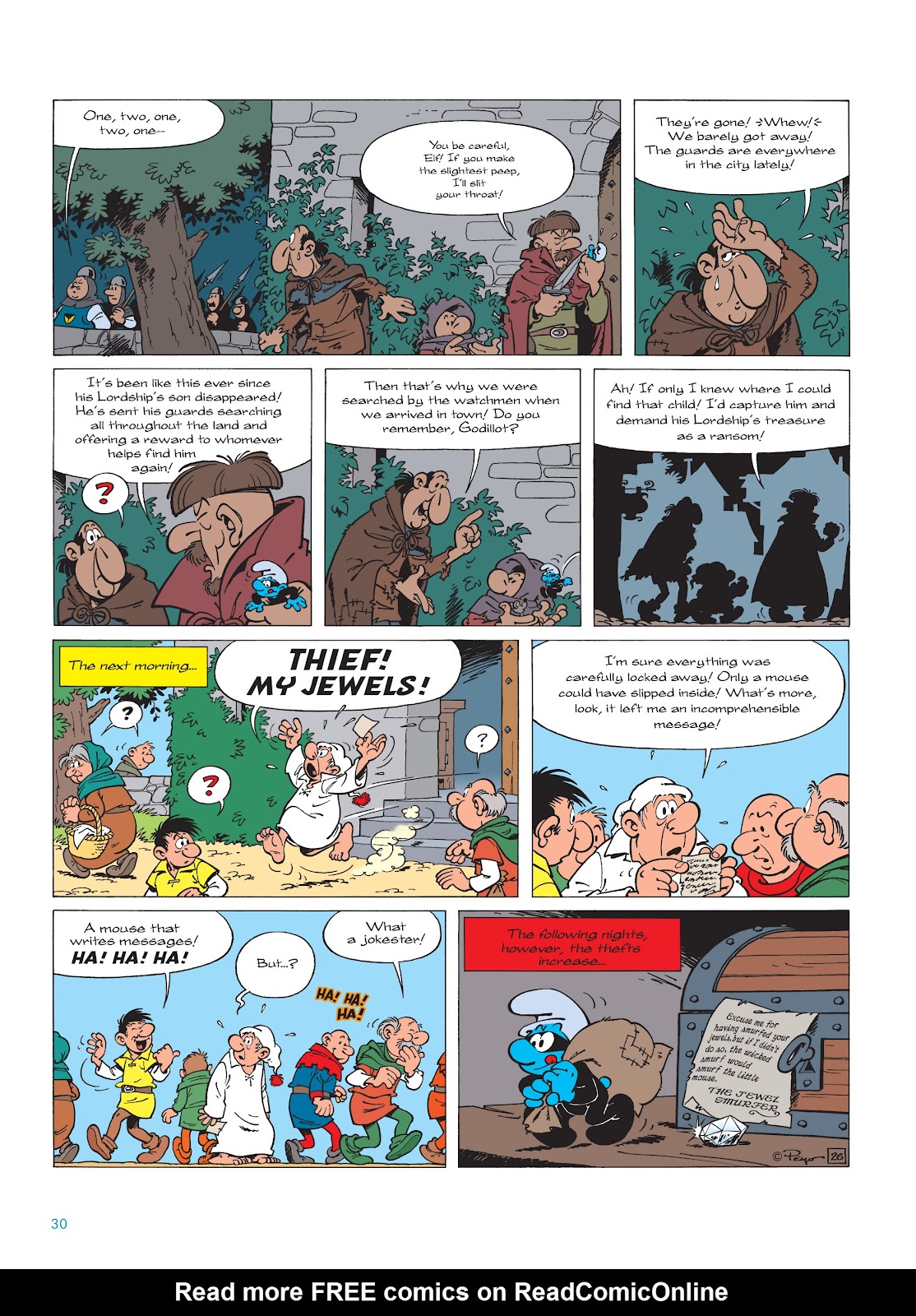 Read online The Smurfs comic -  Issue #19 - 30