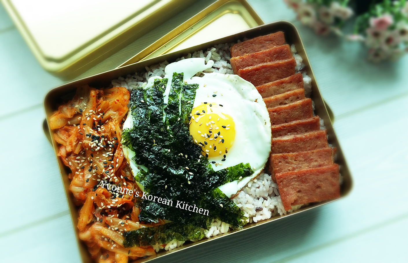 Old School Korean Lunch Box (Dosirak)