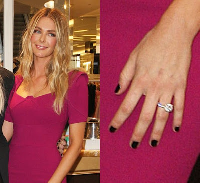Jennifer Hawkins' $200,000 Cut Diamond Engagement Ring