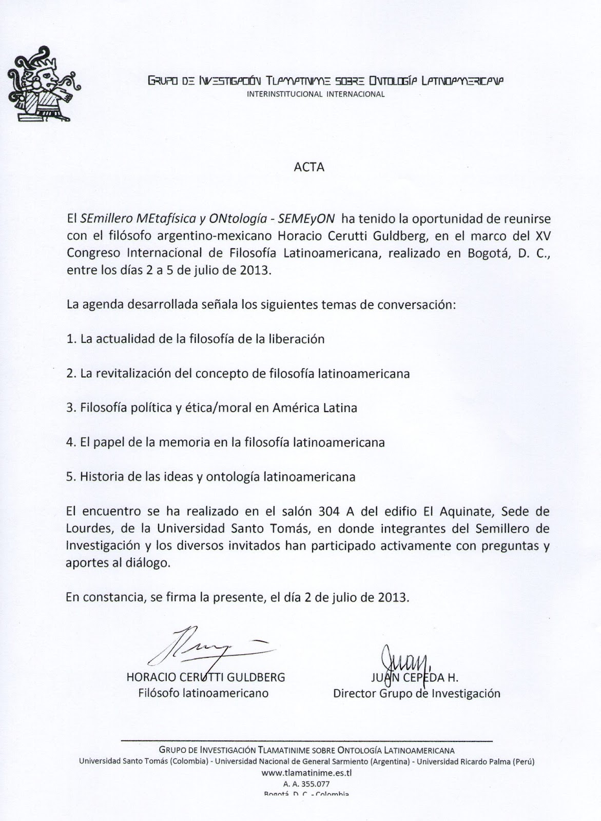 Semillero Metaf sica Y Ontolog a Semillero Metaf sica Y Ontolog a