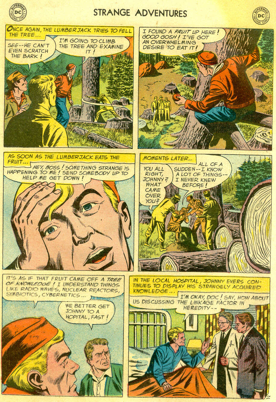 Read online Strange Adventures (1950) comic -  Issue #91 - 21