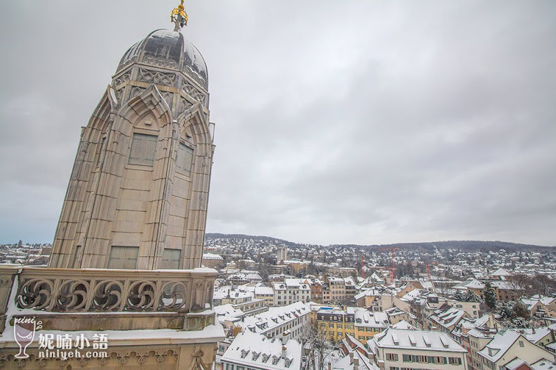 【蘇黎世景點推薦】Grossmünster 蘇黎世大教堂。俯瞰蘇黎世的觀景勝地
