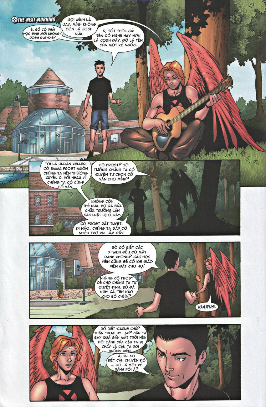 New X-Men v2 - Academy X new x-men #002 trang 12