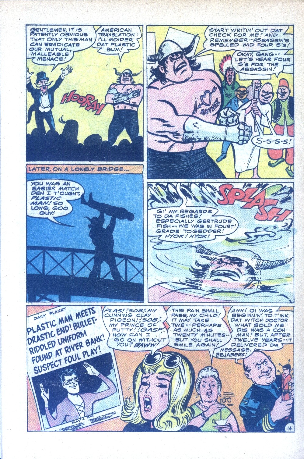 Read online Plastic Man (1966) comic -  Issue #5 - 20