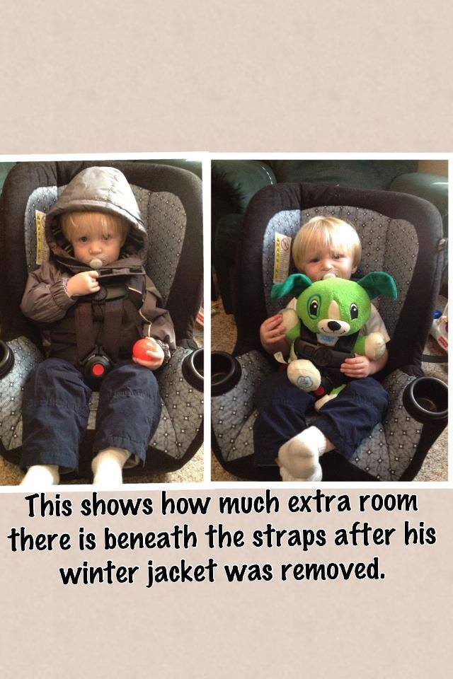 It's a Dr. Seuss world, we just live in it Winter Car Seat Coat Rules