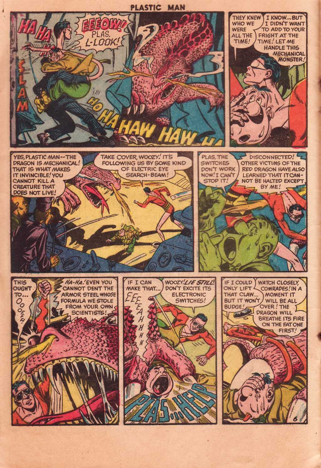 Read online Plastic Man (1943) comic -  Issue #41 - 9
