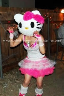 Hello Kitty rave girl Halloween costume
