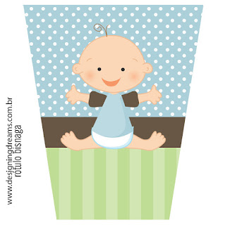 Bebé Niño: Mini Kit para Imprimir Gratis. Etiquetas para Imprimir Gratis de Bebé Niño.