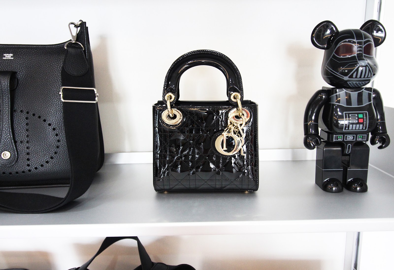 mini lady dior calfskin bag