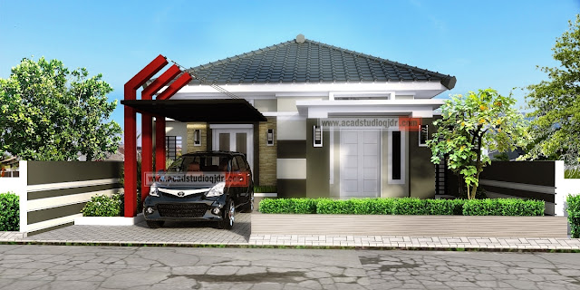 Desain Rumah Minimalis Elegan Lahan Ukuran 10 x 20 Meter ...