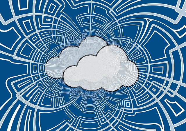 Illustration of a cloud to represent outsourcing