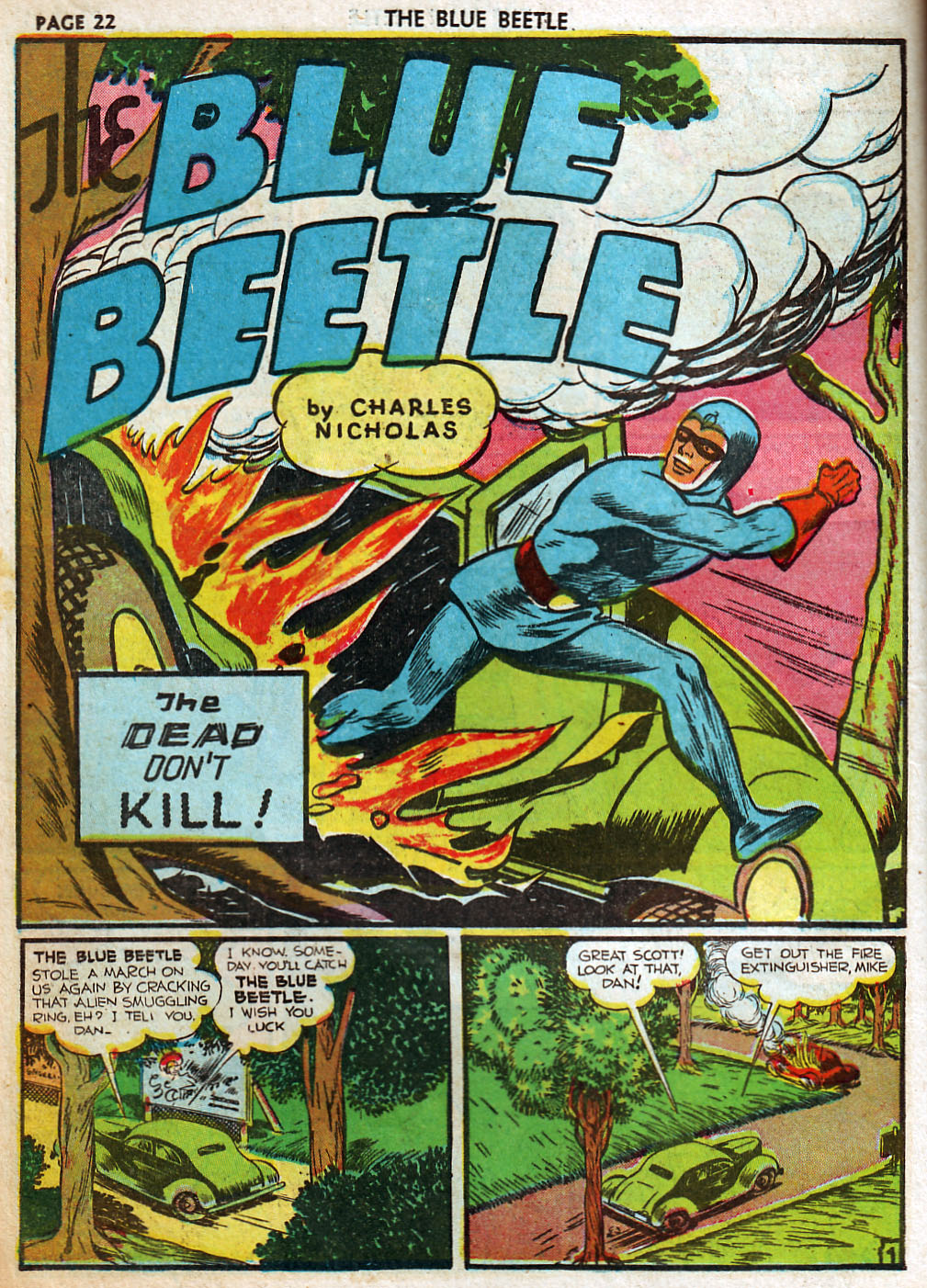 Read online The Blue Beetle comic -  Issue #11 - 24