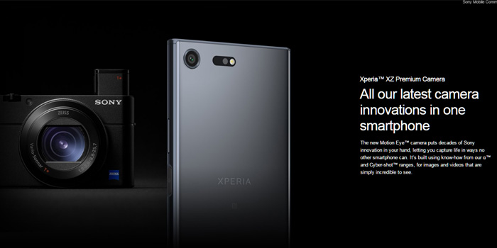 XPERIA XZ Premiumに搭載されるMotion Eye(モーションアイ)機能