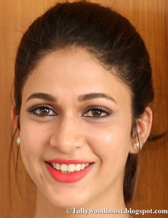 Telugu Actress Lavanya Tripathi Oily Face Close Up Photos