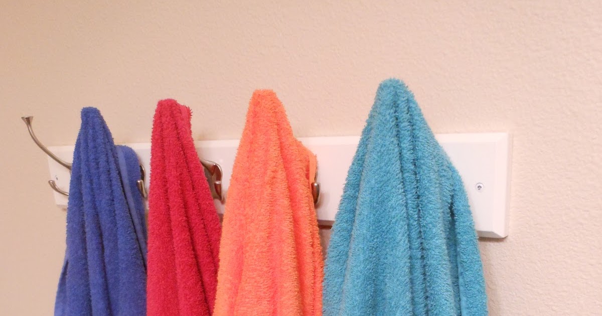 Self-Reliance by Jamie: Hanging Towels. . . So Much Easier