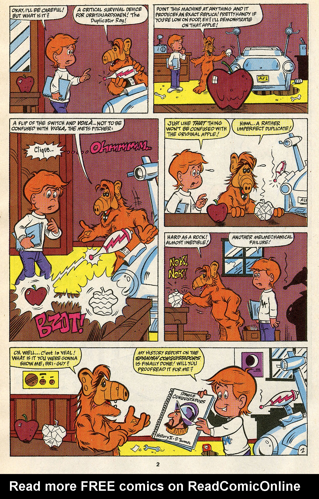 Read online ALF comic -  Issue #39 - 4