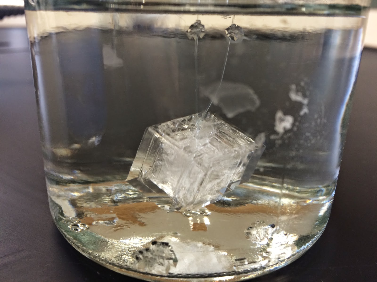 Earth and Space Science: Creating Crystal Methods in the Lab
