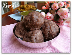 kali ragi recipe finger mudde millet prepared keerai masiyal sambar lunch goes healthy well which very