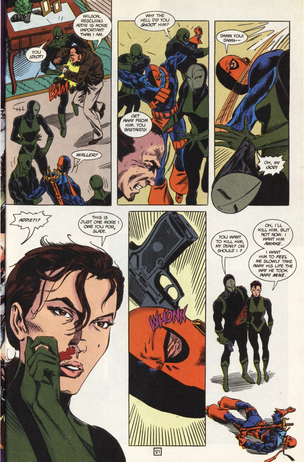 Read online Deathstroke (1991) comic -  Issue #31 - 22